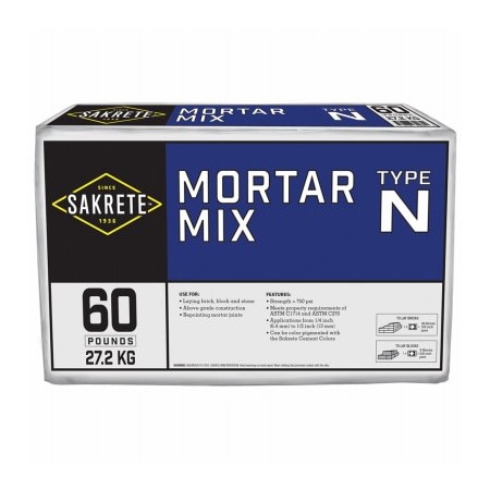 Sakrete 60Lb Type N Mortar Mix 65306214